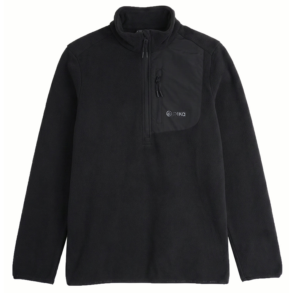 Womens Elbrus Half Zip Fleece (Black)