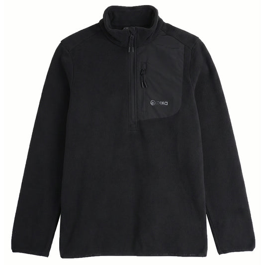 Womens Elbrus Half Zip Fleece (Black)