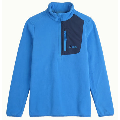Womens Elbrus Half Zip Fleece (Blue)
