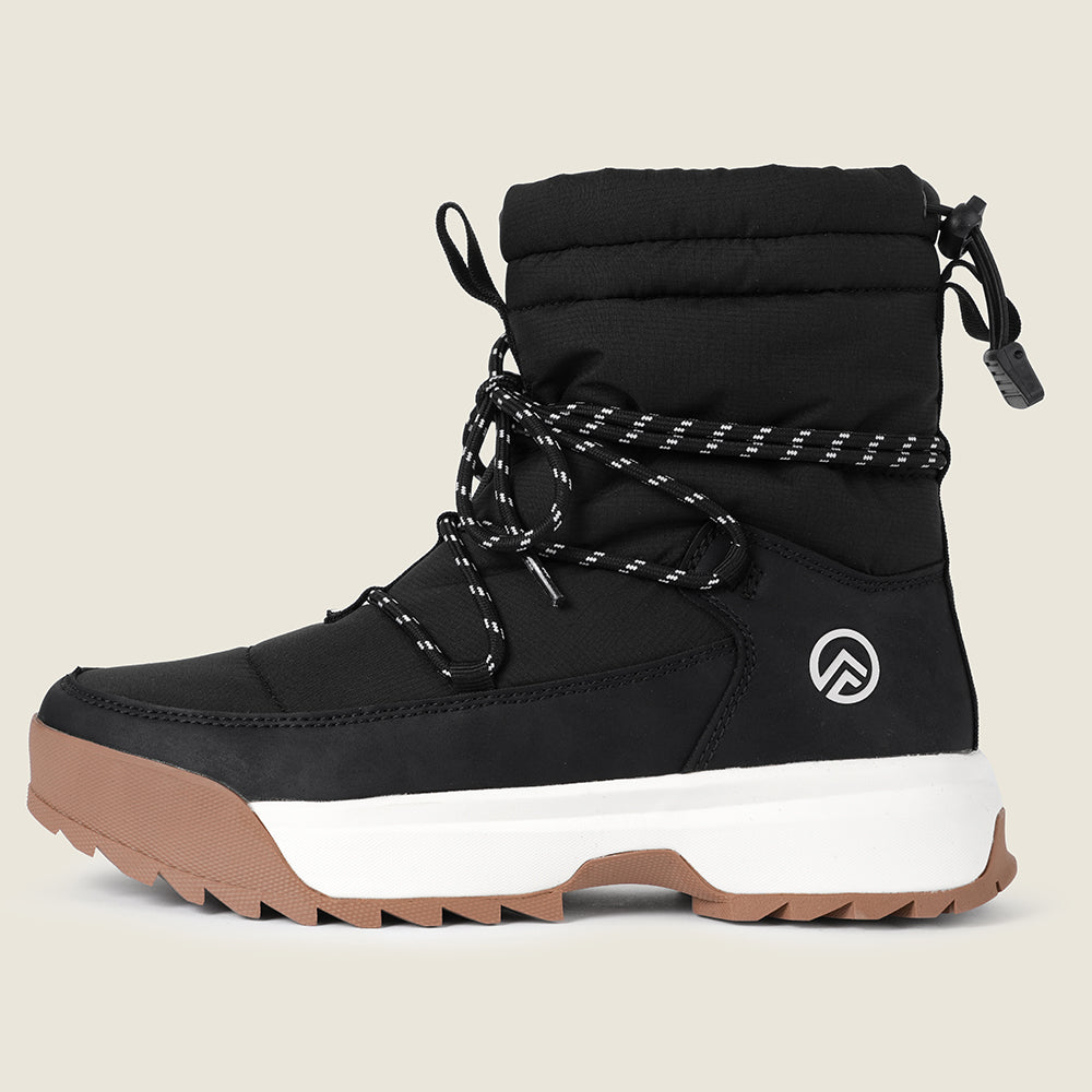 Womens Glencoe Snow Boots (Black)