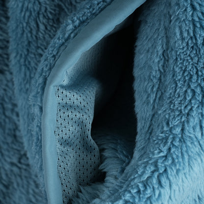 Womens Kasbek High Pile Full Zip Fleece (Brittany Blue)
