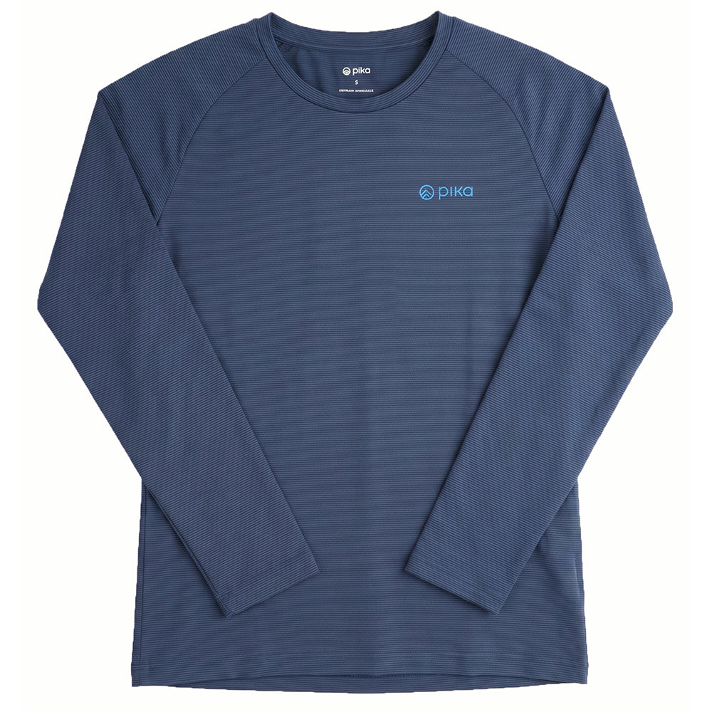 Womens Monte Rosa LS Tee (Blue)