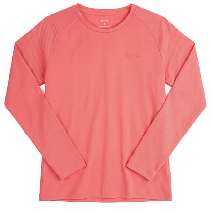 Womens Monte Rosa LS Tee (Spiced Coral)