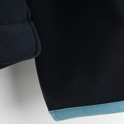 Womens Suilven Stretch Hooded Full Zip Fleece (Black)