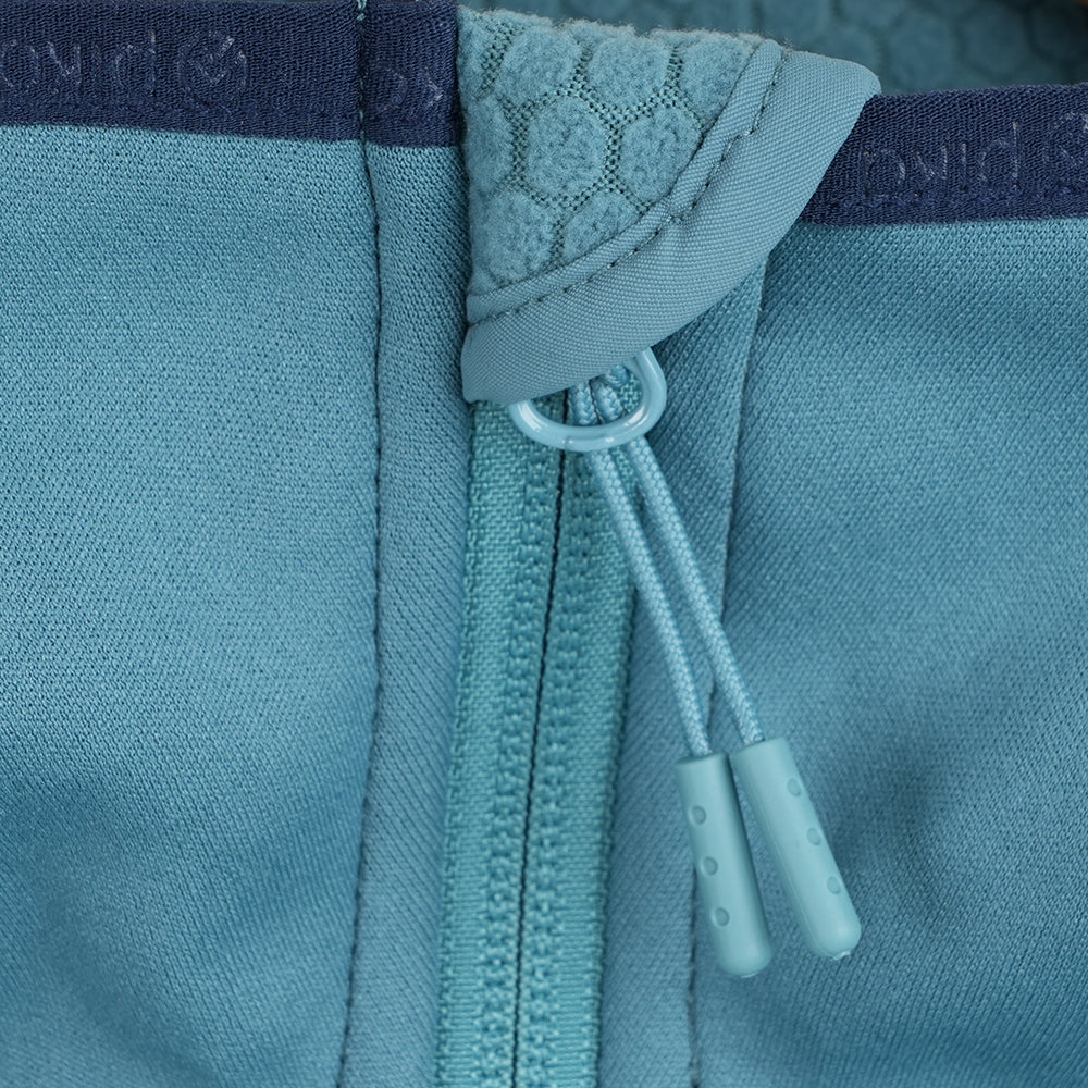 Womens Suilven Stretch Hooded Full Zip Fleece (Brittany Blue)