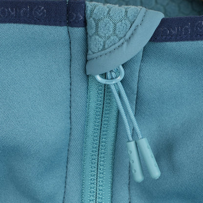 Womens Suilven Stretch Hooded Full Zip Fleece (Brittany Blue)