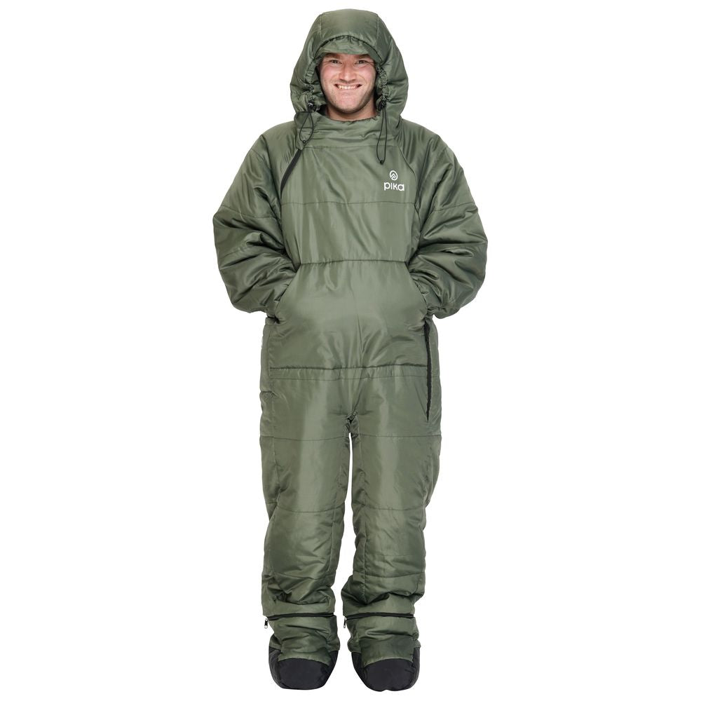 Pika - Chonzie Sleeping Bag Suit (Green)