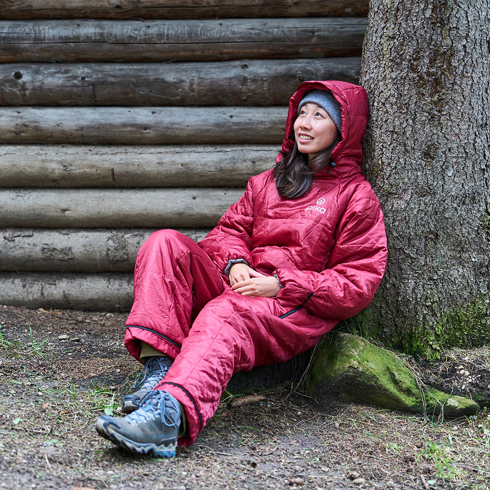 Pika - Chonzie Sleeping Bag Suit (Red)