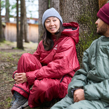 Pika - Chonzie Sleeping Bag Suit (Red)