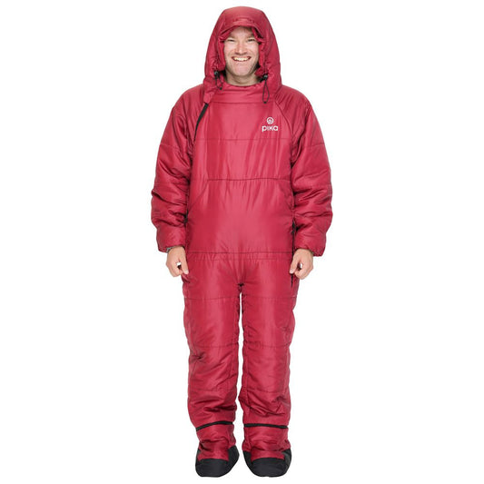 Pika - Chonzie Sleeping Bag Suit (Red)