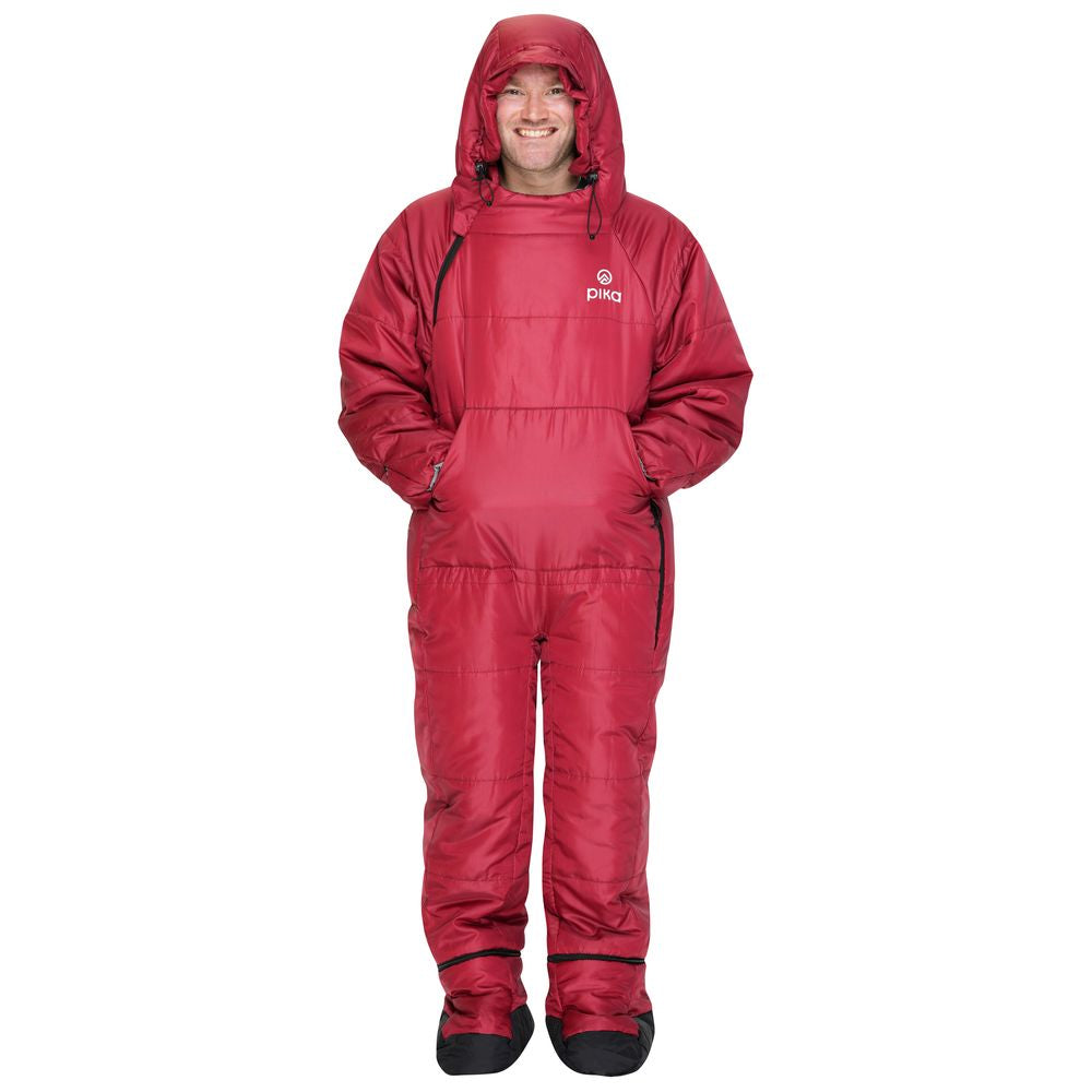 Pika - Chonzie Sleeping Bag Suit (Red)