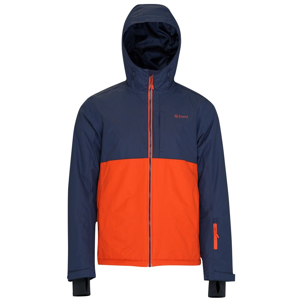 Pika - Mens Matterhorn Ski Jacket (Navy/Orange)