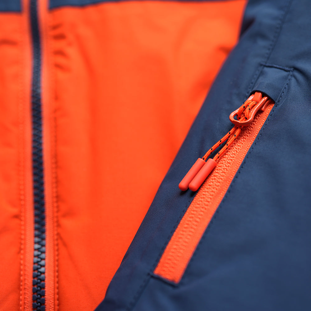 Pika - Mens Matterhorn Ski Jacket (Navy/Orange)