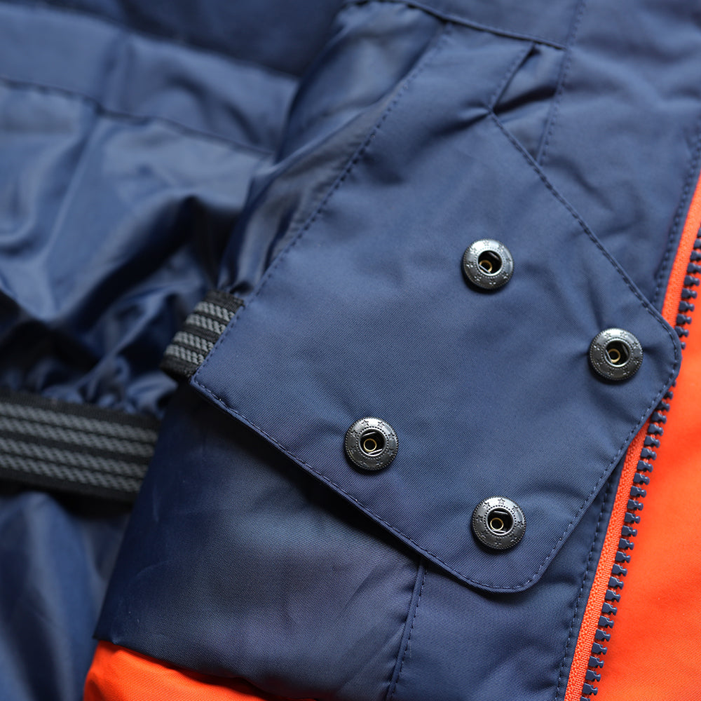 Pika - Mens Matterhorn Ski Jacket (Navy/Orange)