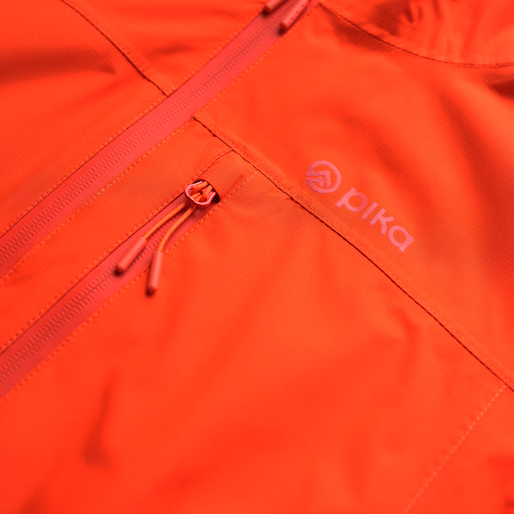 Pika - Mens Snowdon Waterproof Jacket (Orange)