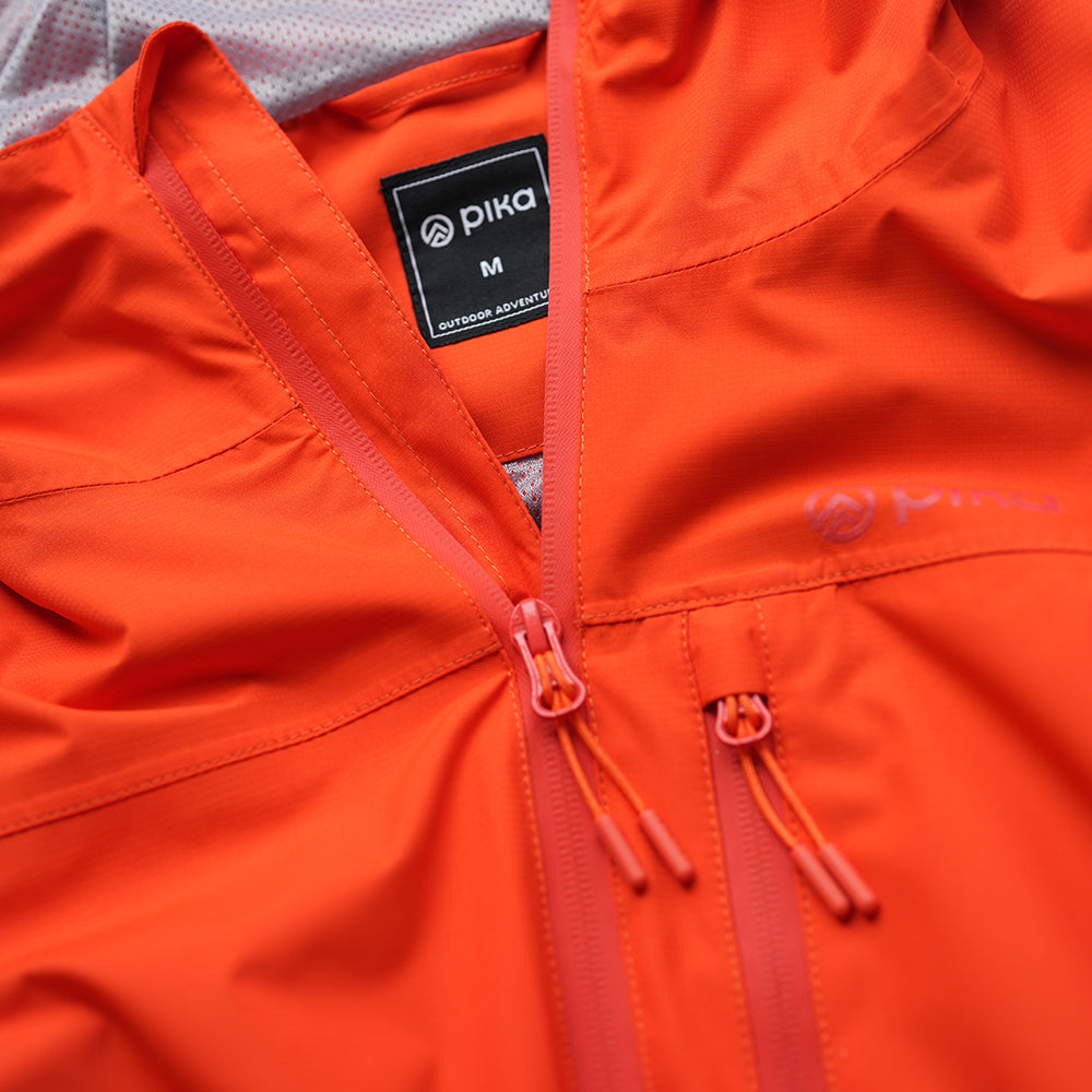 Pika - Mens Snowdon Waterproof Jacket (Orange)