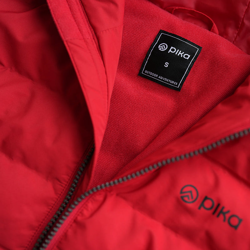 Pika - Womens Breithorn Ski Jacket (Red)