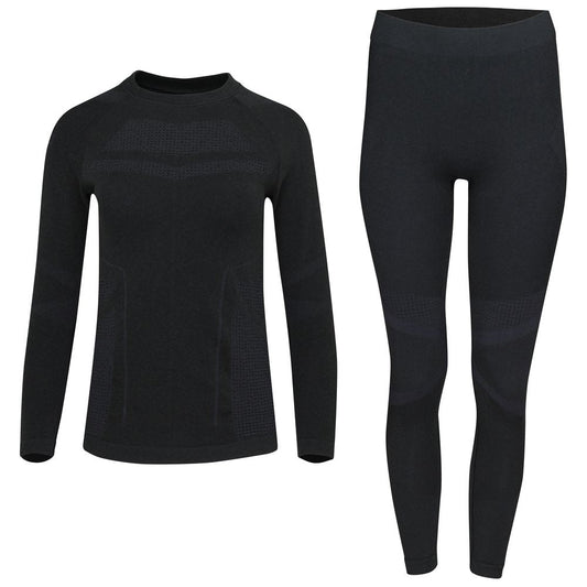 Pika - Womens Whernside Base Layer Set (Black)